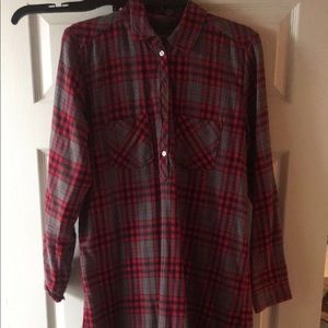 Aerie Flannel top/dress